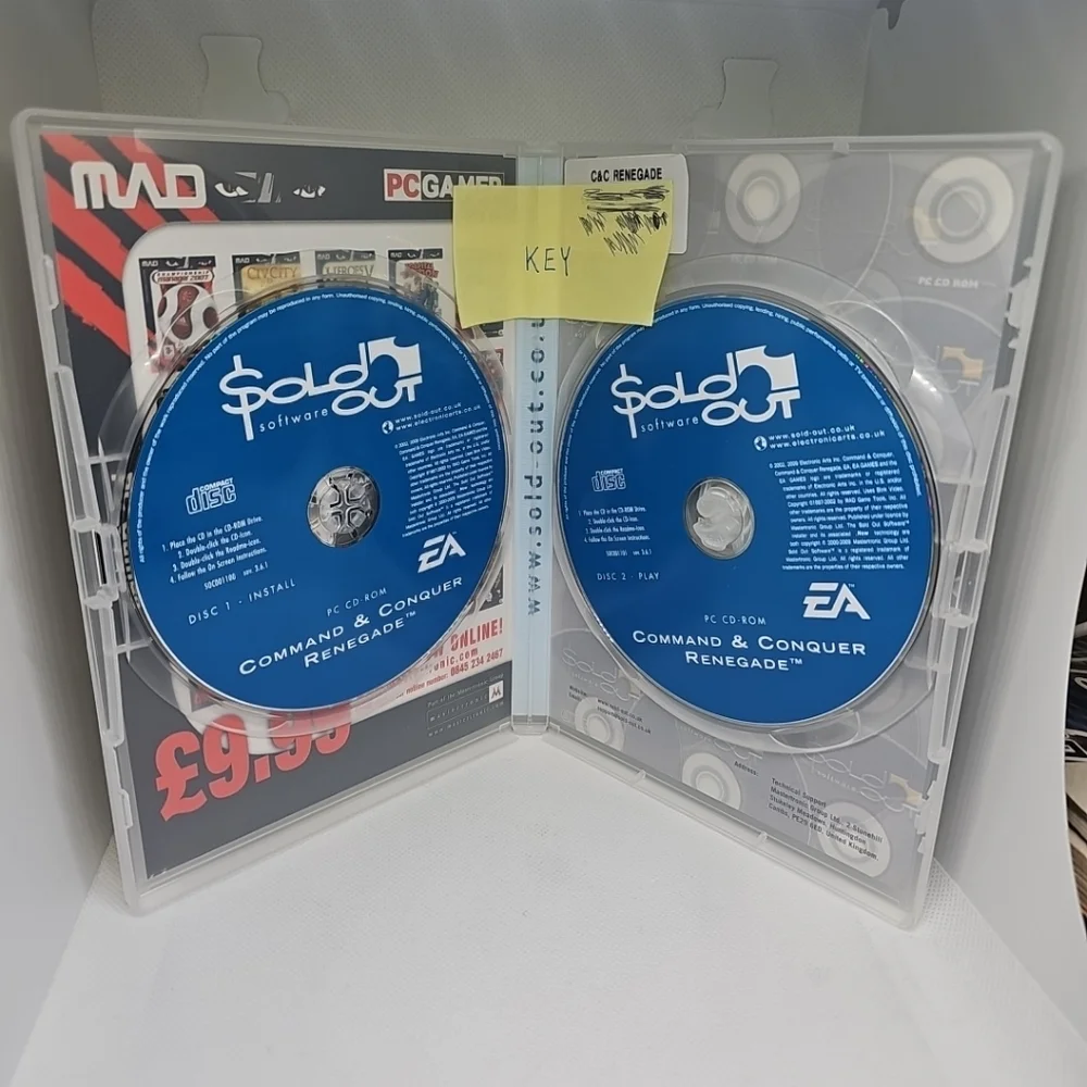 Command & Conquer Renegade - PC Game - UK Version Region Free - 2 Disc